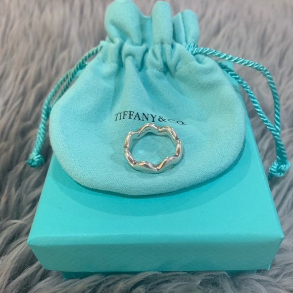 Tiffany & Co. Jewelry - Tiffany silver zig zag ring
